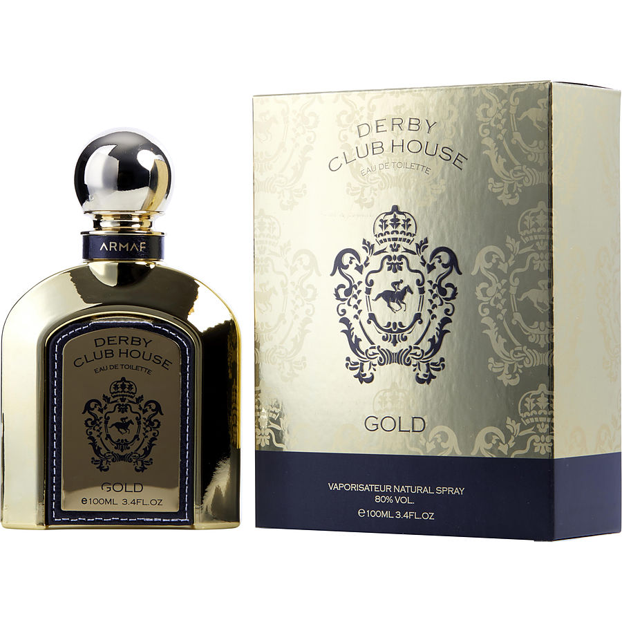 Perfume Masculino Armaf Derby Club House Gold Armaf Eau De Toilette Spray 100 Ml
