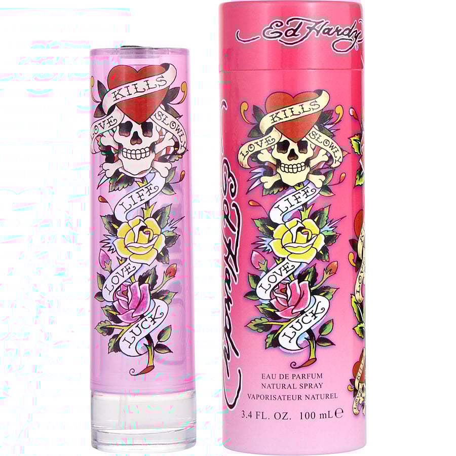Perfume Feminino Ed Hardy Christian Audigier Eau De Parfum 100 Ml