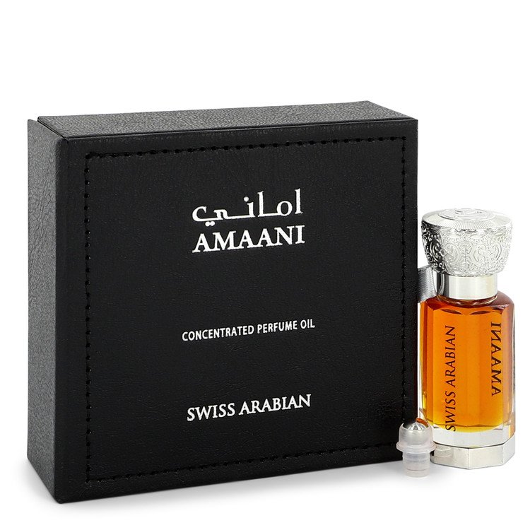 Col. Masculino Swiss Arabian Amaani Swiss Arabian 11 ml óleo Corporal Perfumado