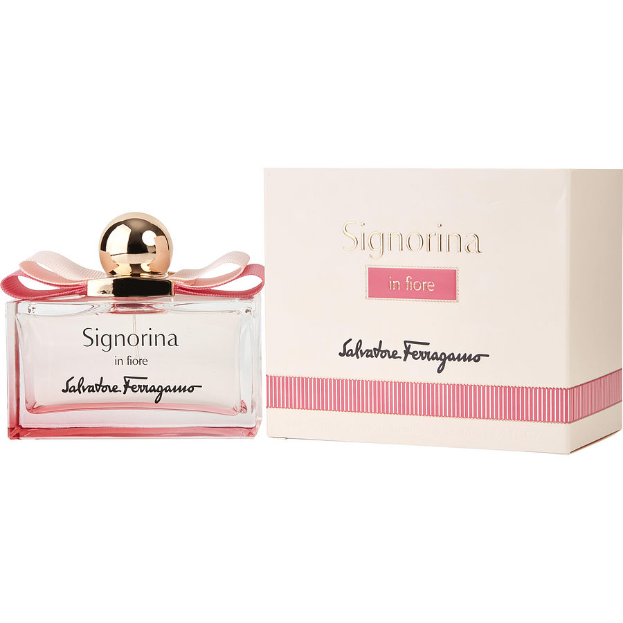 Perfume Feminino Signorina In Fiore Salvatore Ferragamo Eau De Toilette Spray 100 Ml
