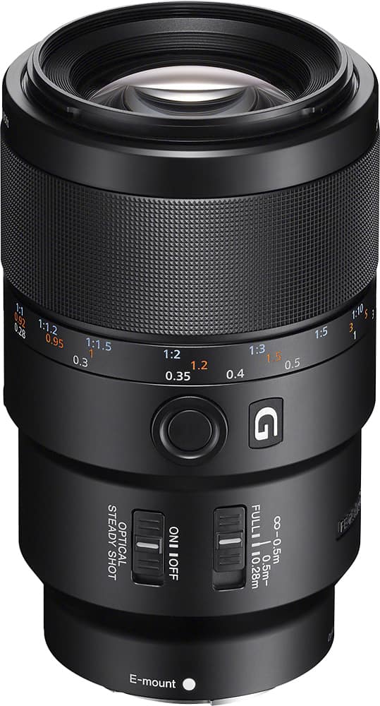 Sony - Lente macro FE 90mm f/2.8 Macro G OSS Full-Frame E-Mount - Multi-SEL90M28G