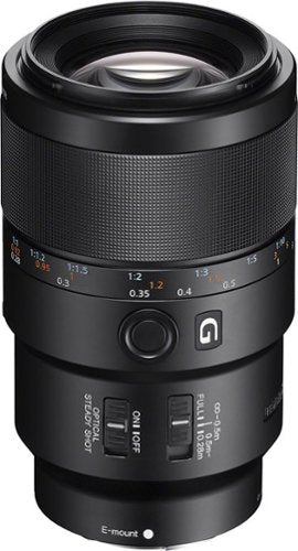 Sony - Lente macro FE 90mm f/2.8 Macro G OSS Full-Frame E-Mount - Multi-SEL90M28G