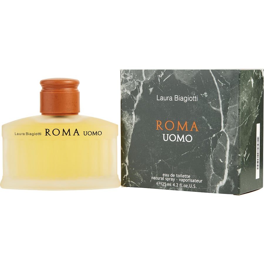 Perfume Masculino Roma Laura Biagiotti Eau De Toilette Spray 125 Ml