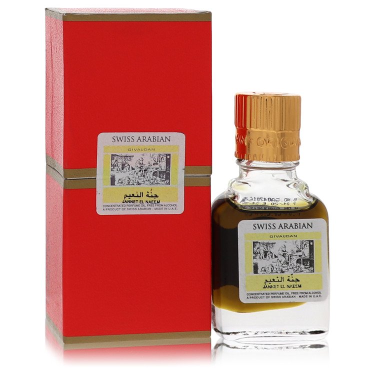 Perfume Feminino Jannet El Naeem Swiss Arabian 08 ml Óleo Corporal Perfumado Concentrado - Sem Álcool