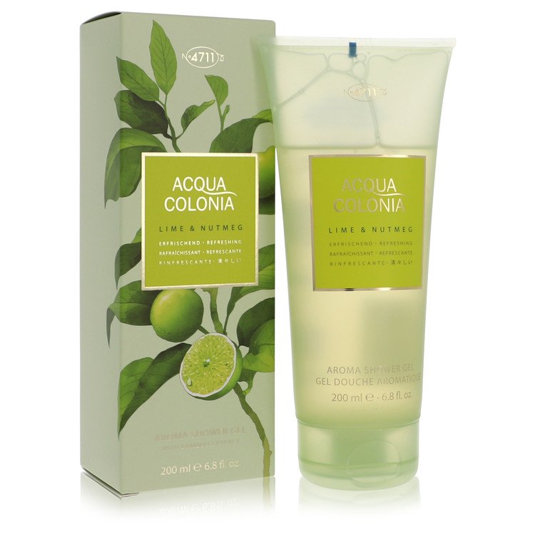 Gel de banho Feminino 4711 Acqua Colônia Lime Nutmeg Maurer & Wirtz 200 ML