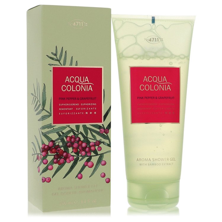 Gel de banho Feminino 4711 Acqua Colônia Pink Pepper Grapefruit Maurer & Wirtz 200 ML