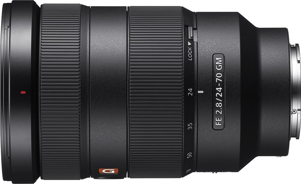 Sony - Lente zoom padrão G Master FE 24-70 mm F2.8 GM Full-Frame E-Mount - Preto-SEL2470GM