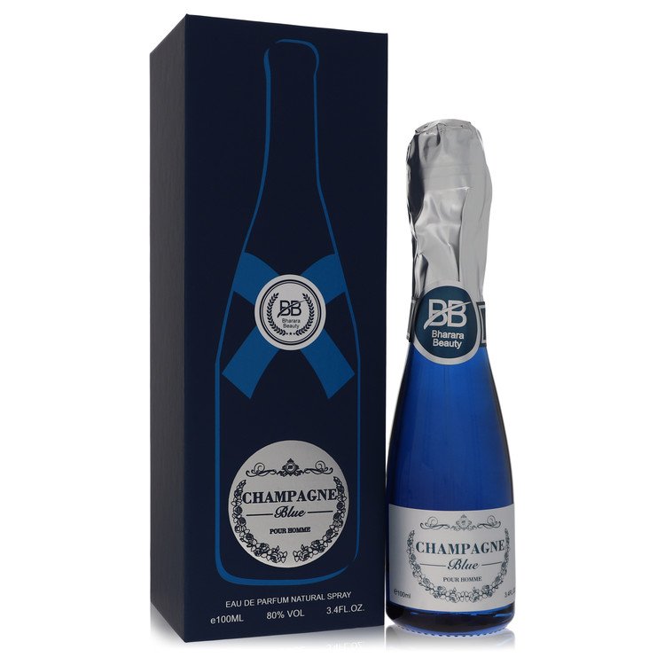 Col. Masculina Champagne Blue Bharara Beauty 125 ML Eau De Parfum