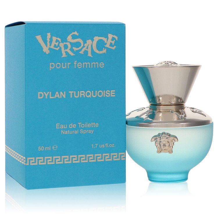 Perfume Feminino Versace Pour Femme Dylan Turquoise 50 Ml Eau De Toilette