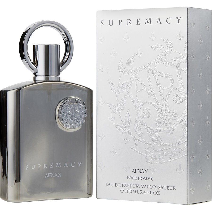 Perfume Masculino Afnan Supremacy Silver Afnan Perfumes Eau De Parfum 100 Ml