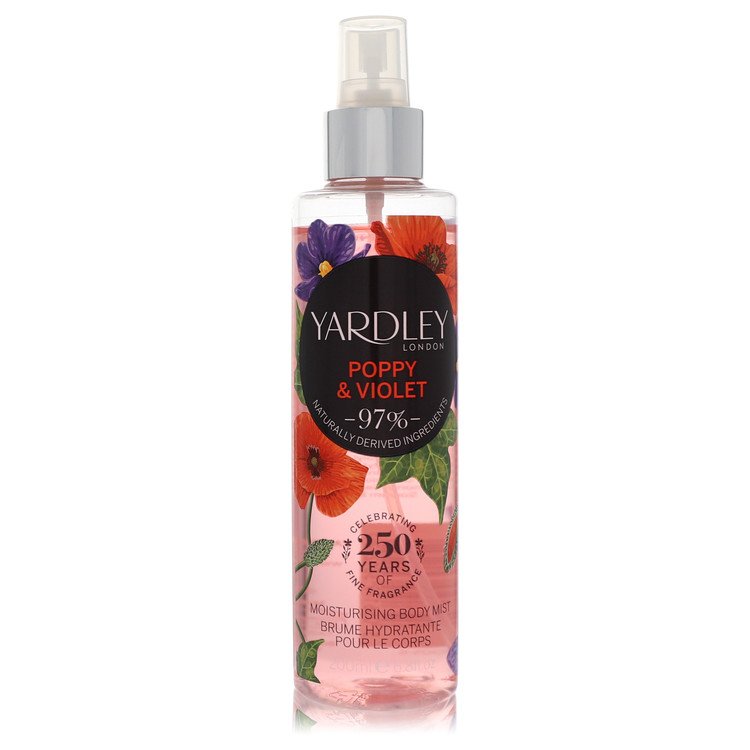 Perfume Feminino London Yardley Poppy & Violet 200 Ml - Água de Cheiro