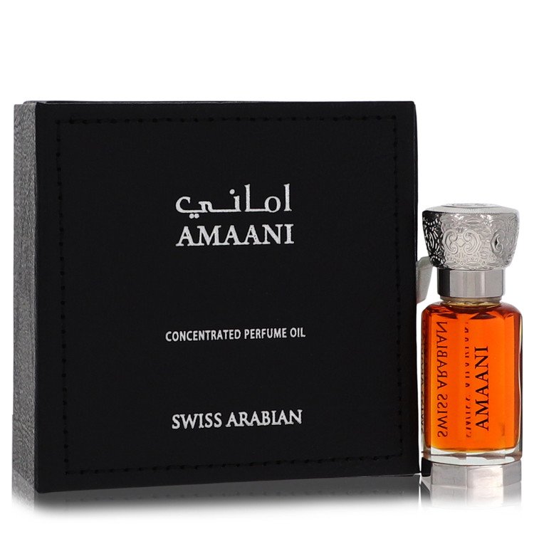 Col. Masculino Swiss Arabian Amaani Swiss Arabian 11 ml óleo Corporal Perfumado