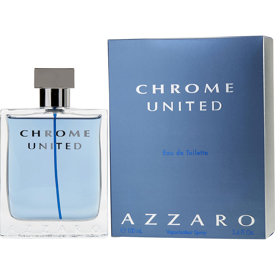 Perfume Masculino Chrome United Azzaro Eau De Toilette Spray 100 Ml