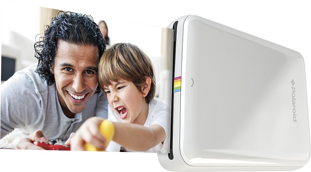 Impressora Fotográfica Portátil Polaroid - Zip Mobile - Branco Modelo Polmp01W
