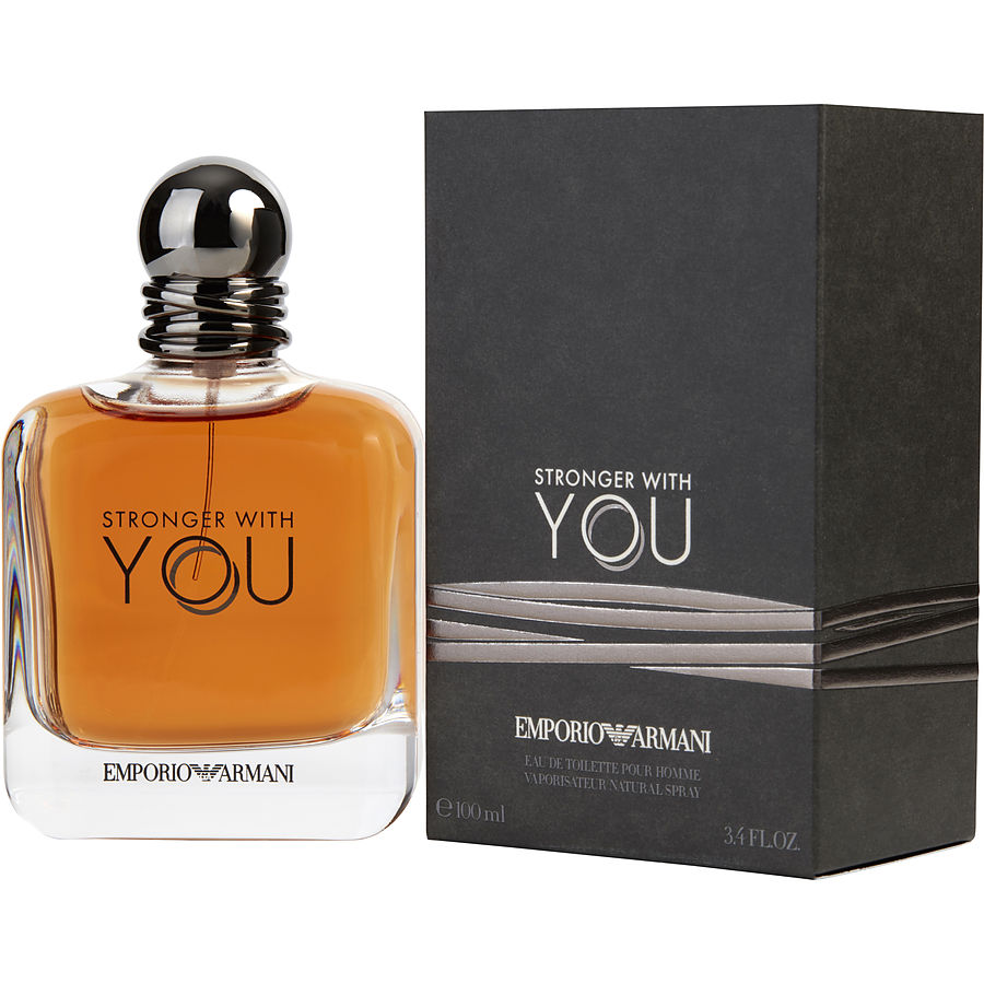 Perfume Masculino Emporio Armani Stronger With You Giorgio Armani Eau De Toilette Spray 100 Ml