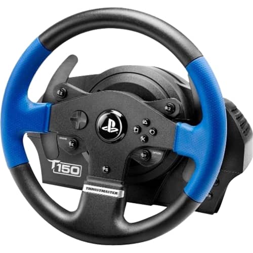 Thrustmaster - Volante de Corrida T150 RS para PlayStation 4 e PC; Funciona com jogos PS5 – Preto-4169080