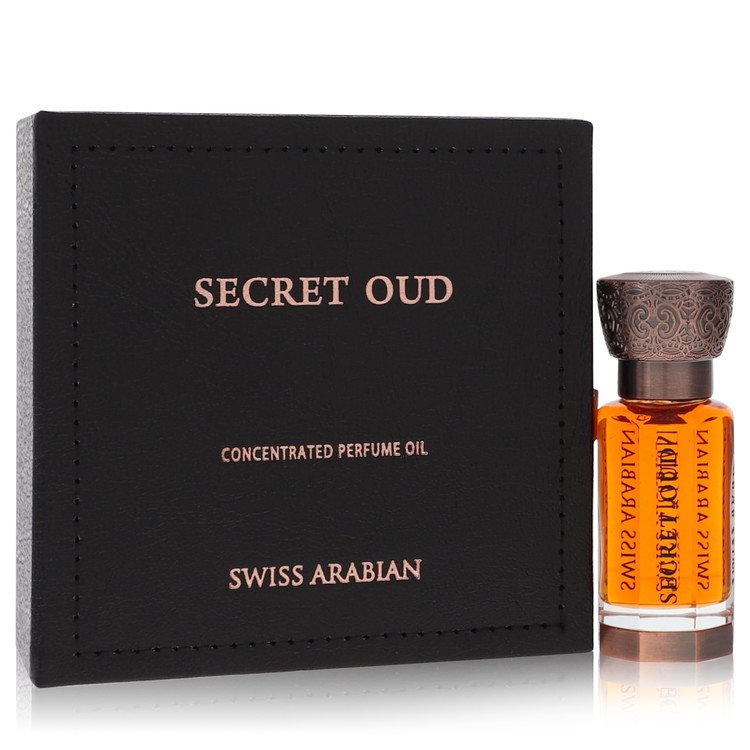 Óleo Perfumado Masculino Swiss Arabian Secret Oud Concentrado Perfumado(Unisex) 12 Ml