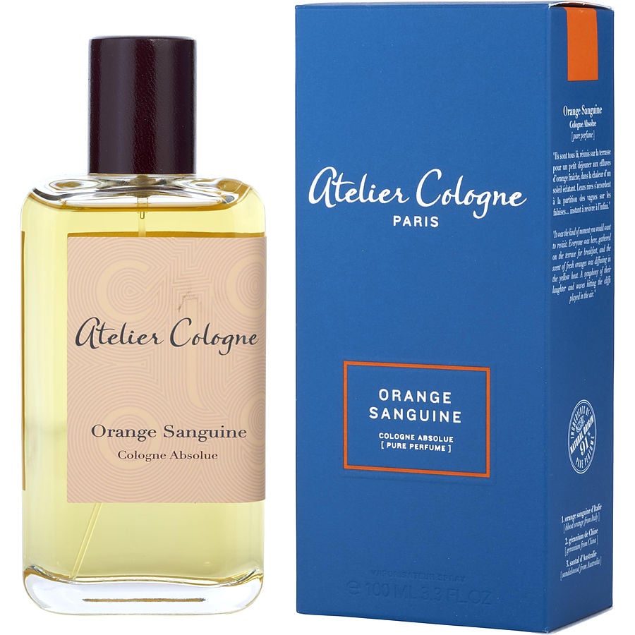 Perfume Unisex Atelier Cologne Orange Sanguine Absolue Pure100 ML With Removable Pump