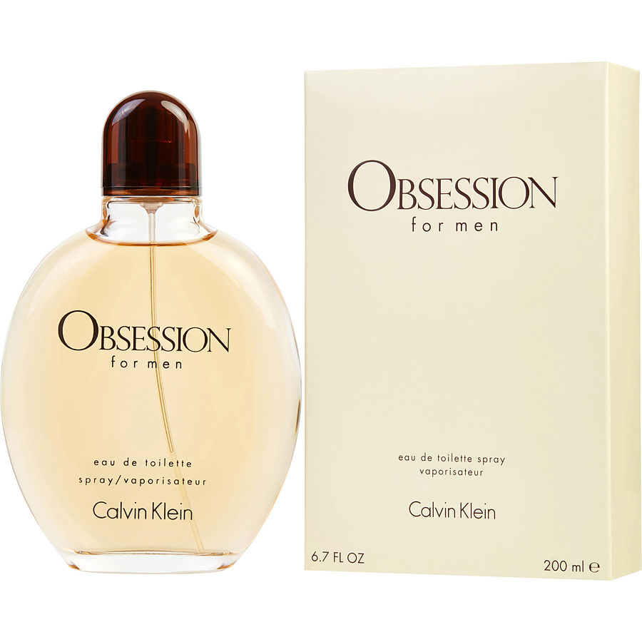 Perfume Masculino Obsession Calvin Klein Eau De Toilette Spray 200 Ml