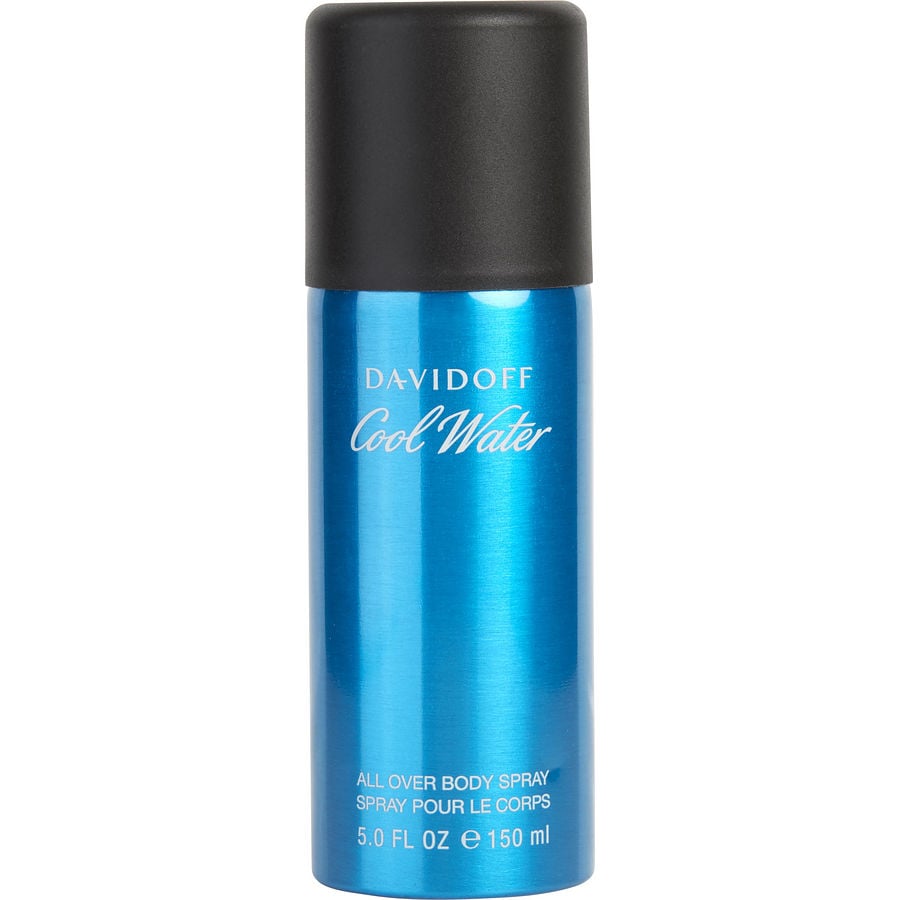 Água De Cheiro Masculina Davidoff Cool Water All Over Spray Corporal 150 Ml