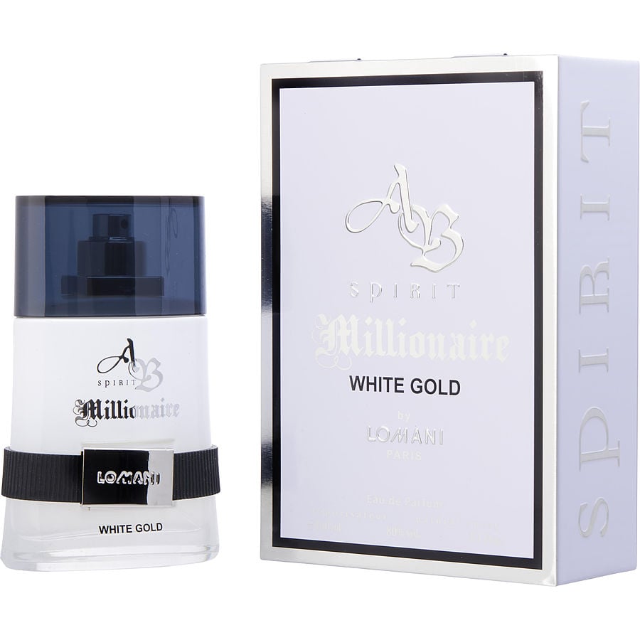 Perfume Masculino Lomani Ab Spirit Millionaire White Gold EDP Spray 100 Ml