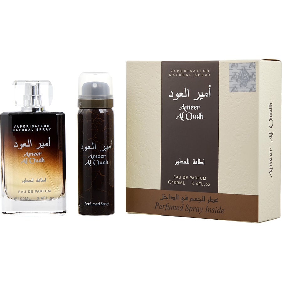 Perfume Unisex Lattafa Ameer Al Oudh Eau De Parfum Spray 100 Ml & Deodorante 50