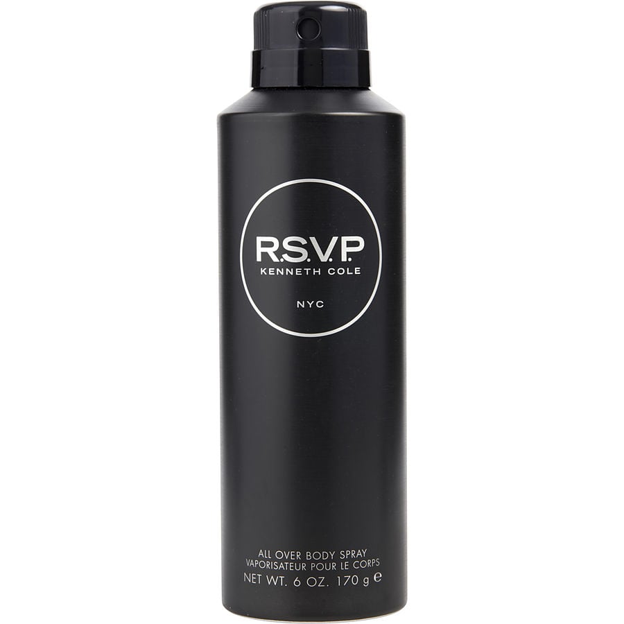 Água De Cheiro Masculina Kenneth Cole Rsvp Spray Corporal 180 Ml
