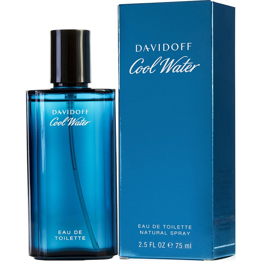 Perfume Masculino Cool Water Davidoff Eau De Toilette Spray 75 Ml