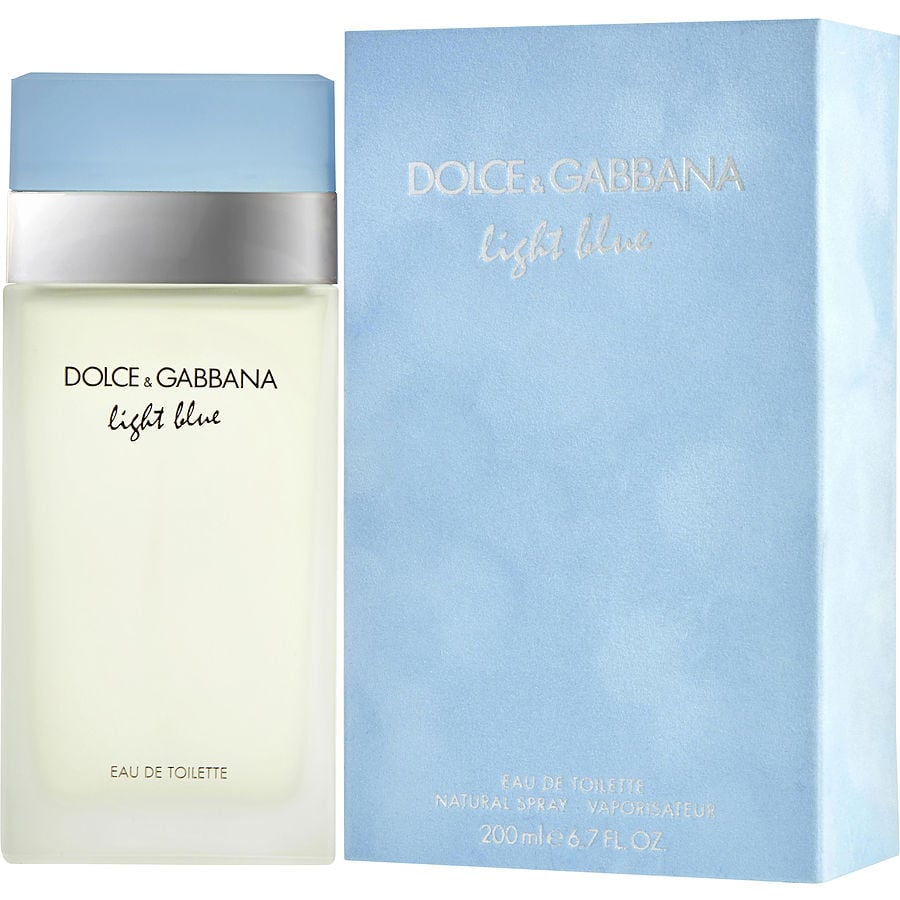 Perfume Feminino D & G Light Blue Dolce & Gabbana Eau De Toilette Spray 200 Ml