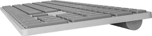 Microsoft - Teclado sem fio de tamanho normal Surface - Silver-WS2-00025