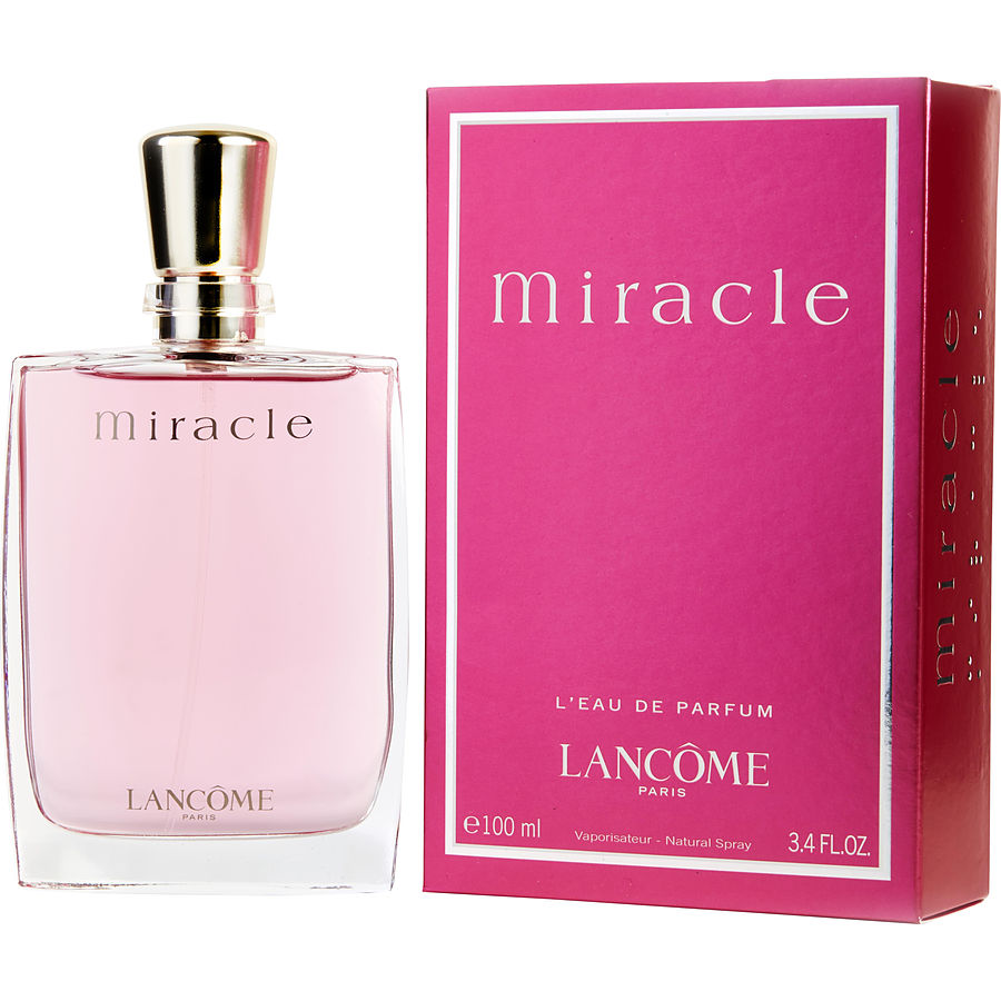 Perfume Feminino Miracle Lancome Eau De Parfum 100 Ml (Nova Embalagem)