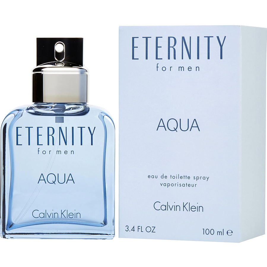 Perfume Masculino Eternity Aqua Calvin Klein Eau De Toilette Spray 100 Ml