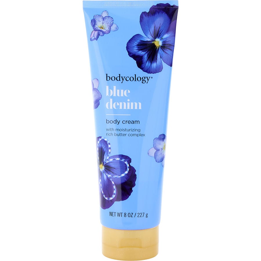 Creme Feminino Bodycology Blue Denim Corporal 235 Ml