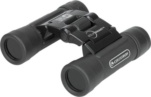 Celestron - Binóculos solares de telhado EclipSmart 10x25 - Preto-71237