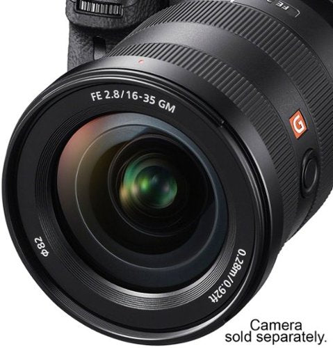 Sony - Lente zoom grande angular G Master FE 16-35mm f/2.8 GM para câmeras de montagem E - Preto-SEL1635GM