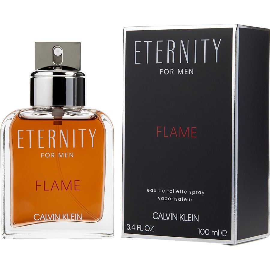 Perfume Masculino Eternity Flame Calvin Klein Eau De Toilette Spray 100 Ml