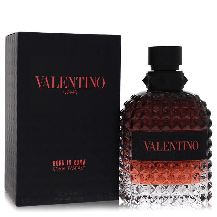Perfume Masculino Valentino Uomo Born In Roma Coral Fantasy EDT 100 Ml
