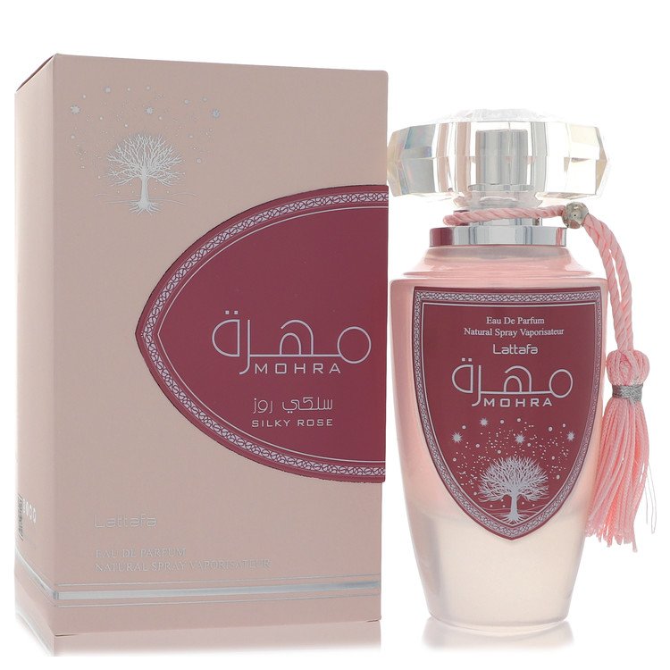 Perfume Feminino Lattafa Mohra Silky Rose Eau De Parfum 100 Ml