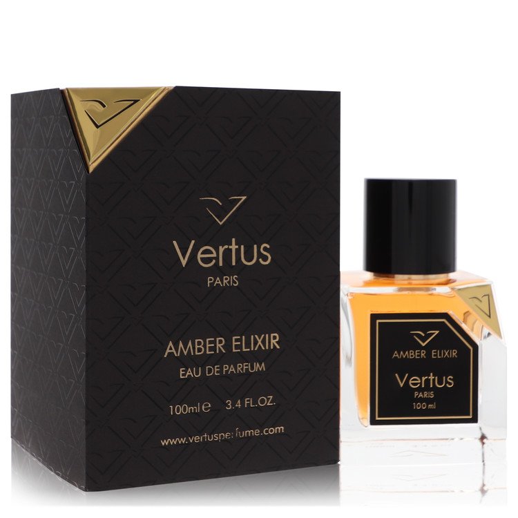 Perfume Masculino Vertus Amber Elixir Eau De Parfum (Unisex) 100 Ml