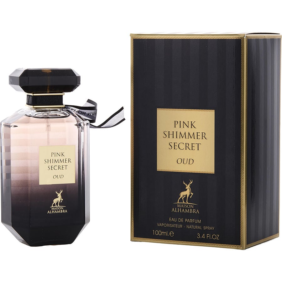 Perfume Feminino Maison Alhambra Pink Shimmer Secret Oud EDP Spray 100 Ml