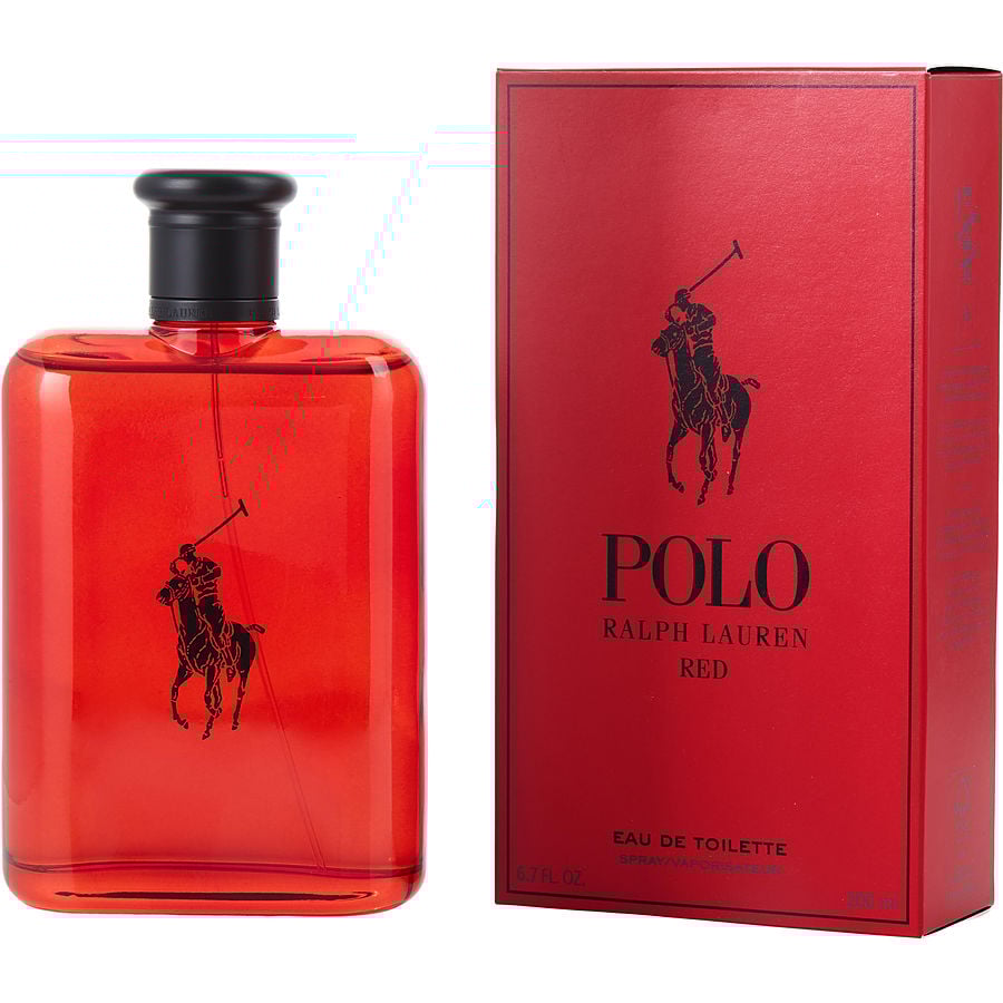 Perfume Masculino Polo Red Ralph Lauren Eau De Toilette Spray 200 Ml