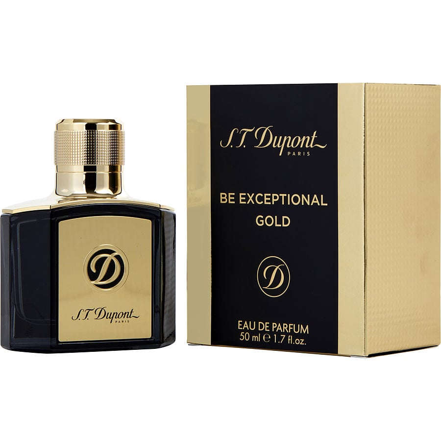 Perfume Masculino St Dupont Be Exceptional Gold Eau De Parfum Spray 50 Ml