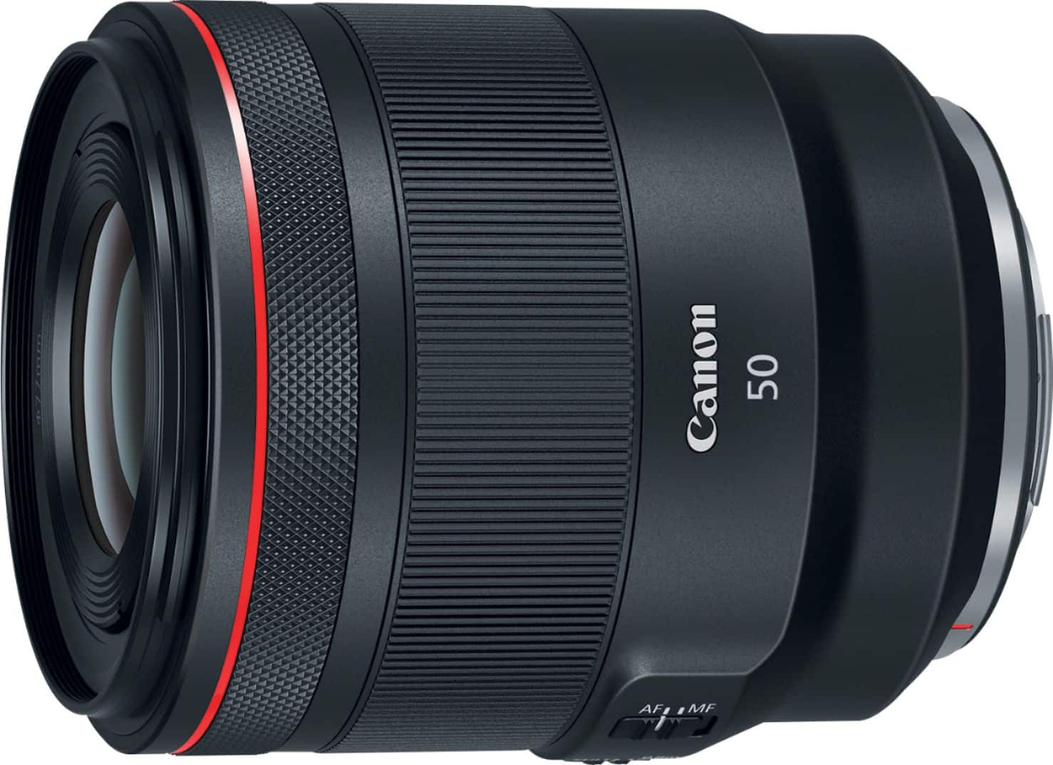 Canon - Lente principal padrão RF50mm F1.2 L USM para câmeras EOS série R - Preto-2959C002