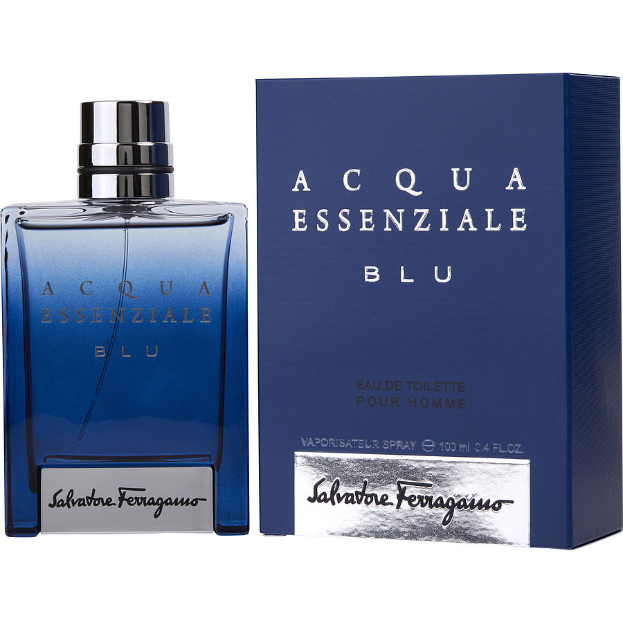 Perfume Masculino Acqua Essenziale Blu Salvatore Ferragamo Eau De Toilette Spray 100 Ml