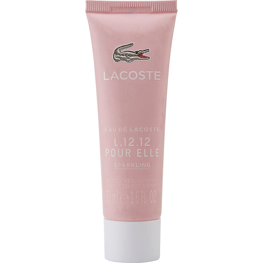 Gel De Banho Feminino Lacoste Eau L.12.12 Pour Elle Sparkling 50 Ml