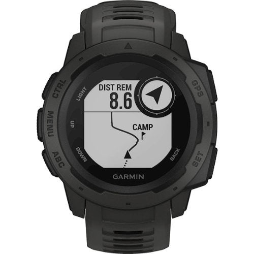 Garmin - Instinct GPS Smartwatch 45mm Polímero Reforçado com Fibra - Grafite-010-02064-00