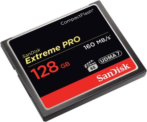 SanDisk - Cartão de memória Extreme PRO 128GB CompactFlash (CF)-SDCFXPS-128G-A46