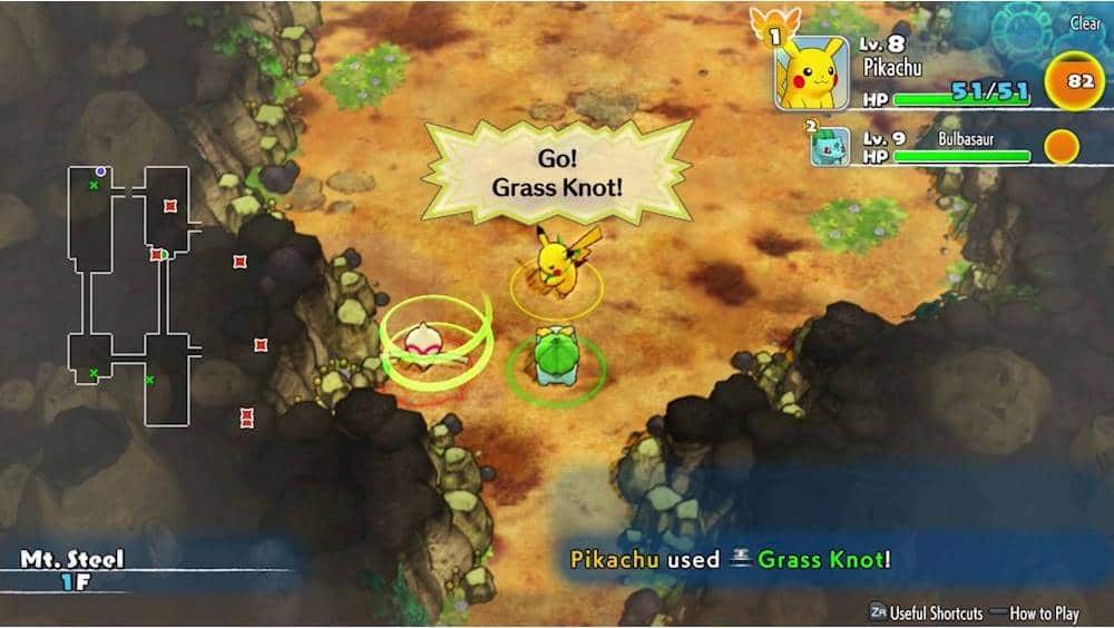 Jogo Pokémon Mystery Dungeon: Rescue Team DX - Nintendo Switch