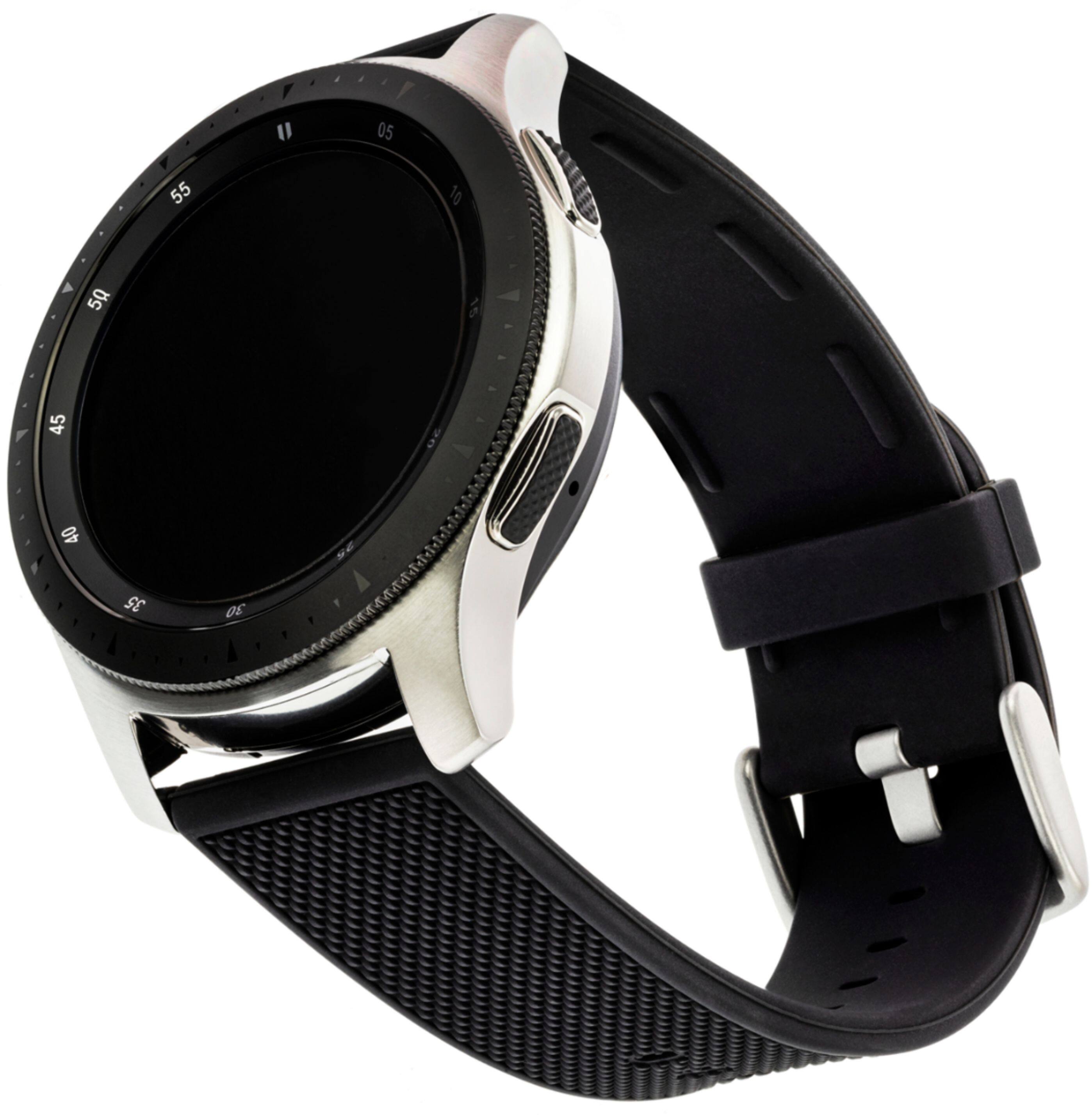 COMit - Kit de banda para Samsung Galaxy Watch 42mm, Watch Active e Watch Active 2 - Tecido Preto/Bluestone/Preto-52375BBR