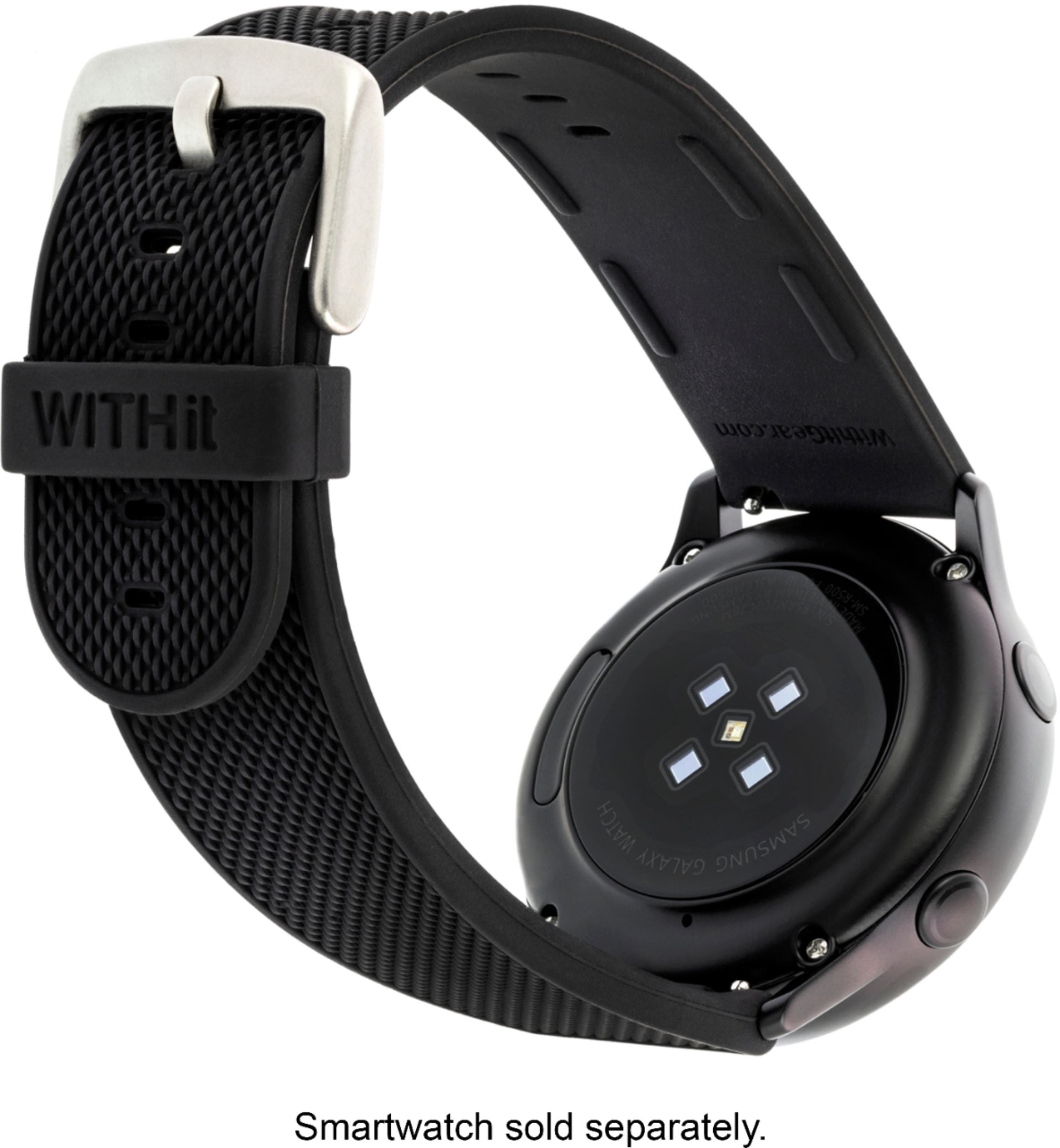 COMit - Kit de banda para Samsung Galaxy Watch 46mm, Gear S3, Gear S3 Frontier e Fossil Sport - Tecido Preto/Bluestone/Preto-52374BBR